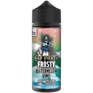 Watermelon Lime | Frosty by Old Pirate Shortfills E-Liquid Vape Juice 100ml