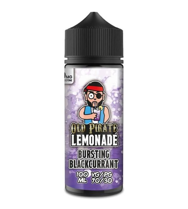 Blackcurrant Burst | Lemonade by Old Pirate Shortfills E-Liquid Vape Juice 100ml