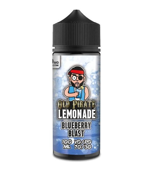 Blueberry Blast | Lemonade by Old Pirate Shortfills E-Liquid Vape Juice 100ml