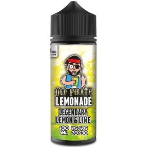 Legendary Lemon & Lime | Lemonade by Old Pirate Shortfills E-Liquid Vape Juice 100ml