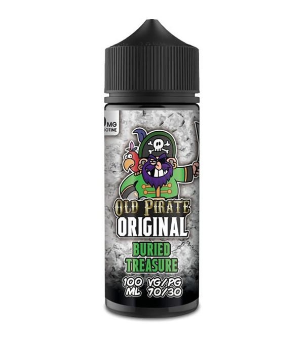 Buried Treasure | Original by Old Pirate Shortfills E-Liquid Vape Juice 100ml