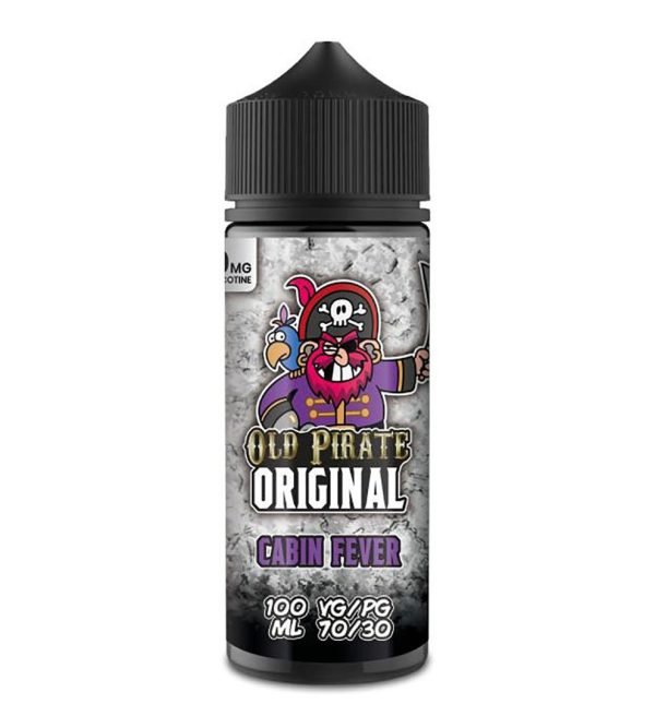 Cabin Fever | Original by Old Pirate Shortfills E-Liquid Vape Juice 100ml