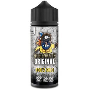 Fools Gold | Original by Old Pirate Shortfills E-Liquid Vape Juice 100ml