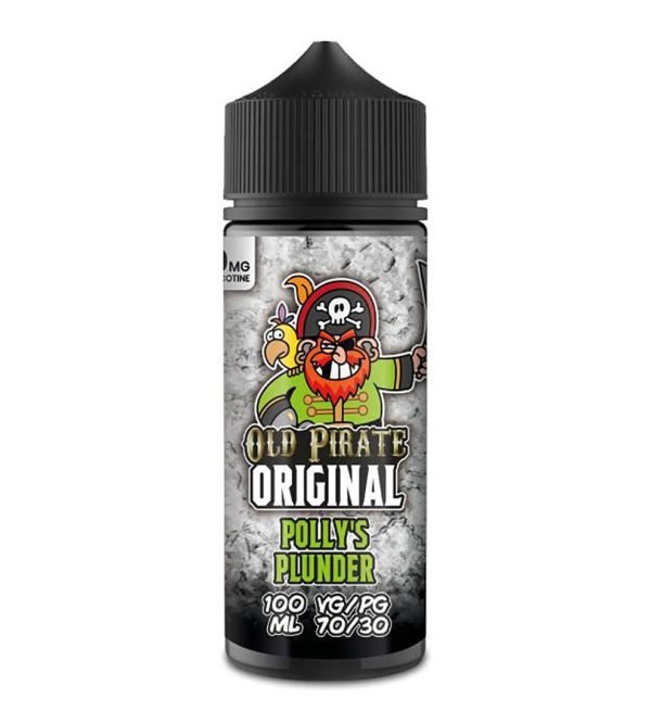 Pollys Plunder | Original by Old Pirate Shortfills E-Liquid Vape Juice 100ml