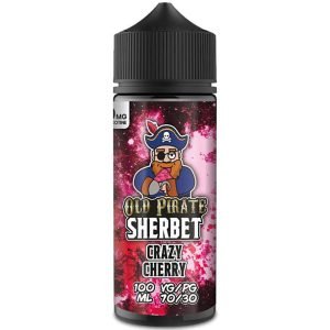 Crazy Cherry | Sherbert by Old Pirate Shortfills E-Liquid Vape Juice 100ml