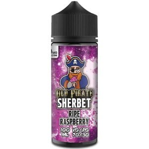 Ripe Raspberry | Sherbert by Old Pirate Shortfills E-Liquid Vape Juice 100ml