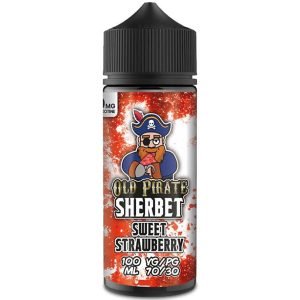Sweet Strawberry | Sherbert by Old Pirate Shortfills E-Liquid Vape Juice 100ml