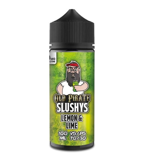 Lemon & Lime | Slushys by Old Pirate Shortfills E-Liquid Vape Juice 100ml