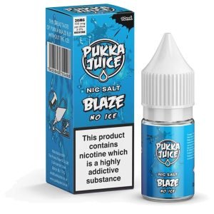 Blaze No Ice | Pukka Juice Nic Salts 10ml
