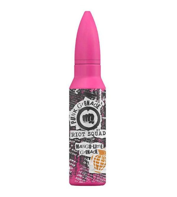 Mango Lime Grenade | Riot Squad Shortfills E-Liquid Vape Juice 50ml