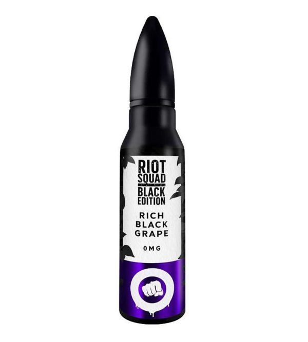 Rich Black Grape | Riot Squad Shortfills E-Liquid Vape Juice 50ml