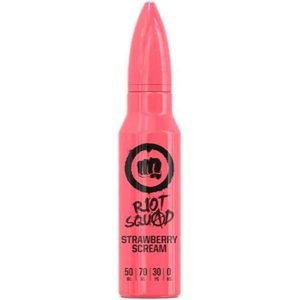 Strawberry Scream | Riot Squad Shortfills E-Liquid Vape Juice 50ml