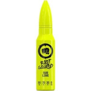 Sub Lime | Riot Squad Shortfills E-Liquid Vape Juice 50ml