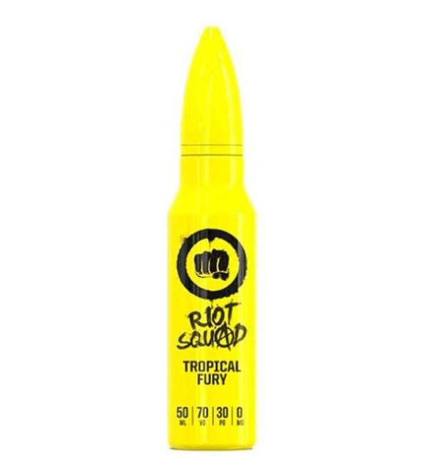 Tropical Fury | Riot Squad Shortfills E-Liquid Vape Juice 50ml