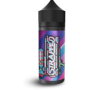 Bubblegum Drumstick | Strapped Shortfills E-Liquid Vape Juice 100ml