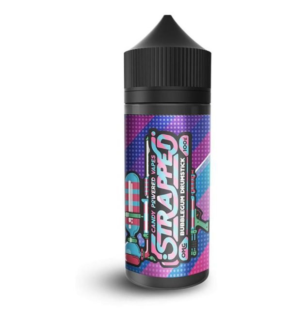 Bubblegum Drumstick | Strapped Shortfills E-Liquid Vape Juice 100ml