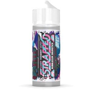 Bubblegum Drumstick On Ice | Strapped Shortfills E-Liquid Vape Juice 100ml