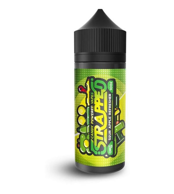 Sour Apple Refresher | Strapped Shortfills E-Liquid Vape Juice 100ml