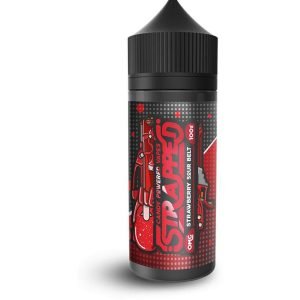 Strawberry Sour Belt | Strapped Shortfills E-Liquid Vape Juice 100ml