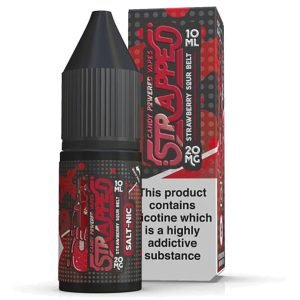 Strawberry Sour Belt | Strapped Shortfills E-Liquid Vape Juice 10ml