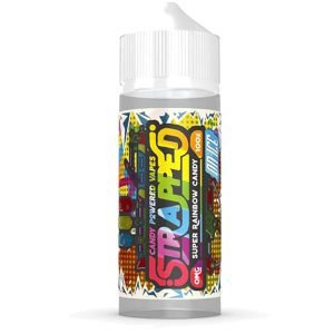 Super Rainbow Candy On Ice | Strapped Shortfills E-Liquid Vape Juice 100ml