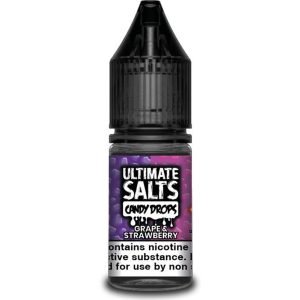 Grape & Strawberry | Candy Drops by Ultimate PuffNic Salts 10ml