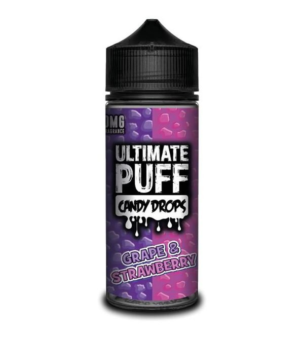 Grape & Strawberry | Candy Drops by Ultimate Puff Shortfills E-Liquid Vape Juice 100ml