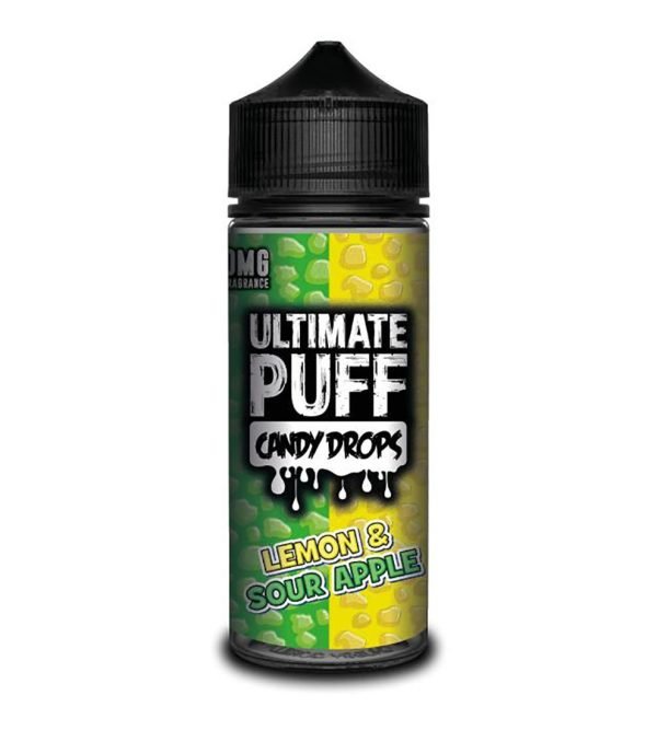 Lemon & Sour Apple | Candy Drops by Ultimate Puff Shortfills E-Liquid Vape Juice 100ml