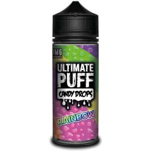 Rainbow | Candy Drops by Ultimate Puff Shortfills E-Liquid Vape Juice 100ml