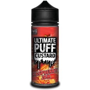 Raspberry Jam | Custard by Ultimate Puff Shortfills E-Liquid Vape Juice 100ml