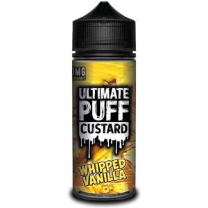 Whipped Vanilla | Custard by Ultimate Puff Shortfills E-Liquid Vape Juice 100ml