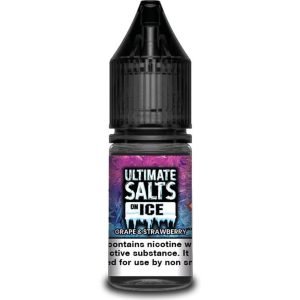 Grape & Strawberry | On Ice by Ultimate PuffNic Salts 10ml