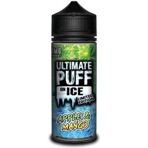 Apple & Mango | On Ice by Ultimate Puff Shortfills E-Liquid Vape Juice 100ml