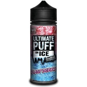 Raspberry | On Ice by Ultimate Puff Shortfills E-Liquid Vape Juice 100ml