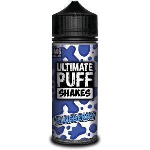Blueberry | Shakes by Ultimate Puff Shortfills E-Liquid Vape Juice 100ml