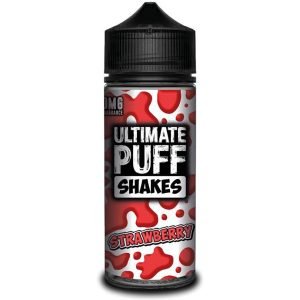 Strawberry | Shakes by Ultimate Puff Shortfills E-Liquid Vape Juice 100ml