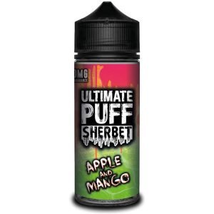 Apple & Mango | Sherbert by Ultimate Puff Shortfills E-Liquid Vape Juice 100ml