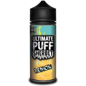 Lemon | Sherbert by Ultimate Puff Shortfills E-Liquid Vape Juice 100ml