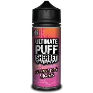 Strawberry Laces | Sherbert by Ultimate Puff Shortfills E-Liquid Vape Juice 100ml