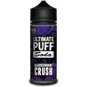 Blackcurrant Crush | Soda by Ultimate Puff Shortfills E-Liquid Vape Juice 100ml