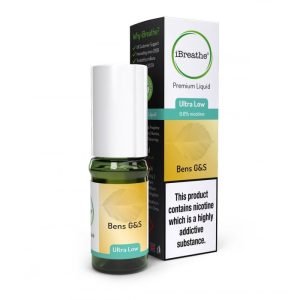 iBreathe Bens G&S 50ml (5 x 10ml) E-Liquid Vape Juice