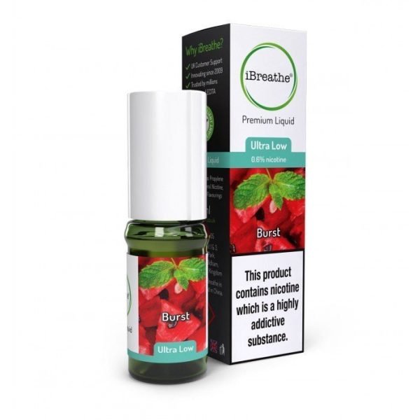 iBreathe 10ml E-Liquid Vape Juice | Burst