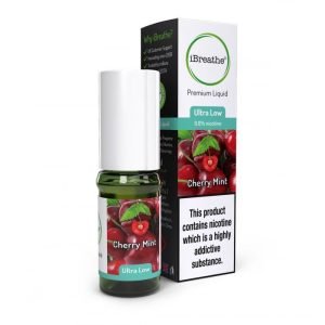iBreathe 10ml E-Liquid Vape Juice | Cherry Mint