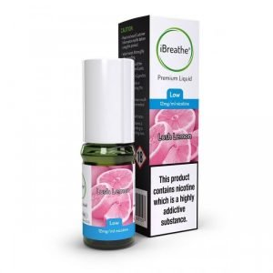 iBreathe 10ml E-Liquid Vape Juice | Lush Lemon