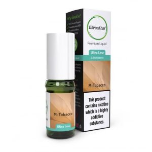 iBreathe 10ml E-Liquid Vape Juice | M-Tobacco