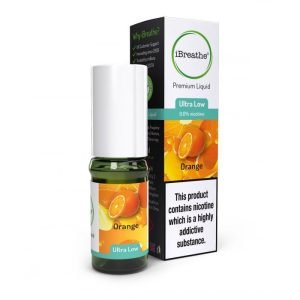 iBreathe 10ml E-Liquid Vape Juice | Orange