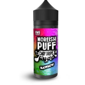 Candy Drops by Moreish Puff Shortfills E-Liquid Vape Juice | Rainbow 100ml
