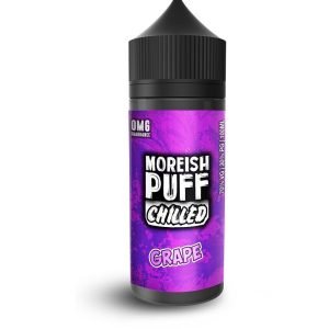 Chilled by Moreish Puff Shortfills E-Liquid Vape Juice | Grape 100ml