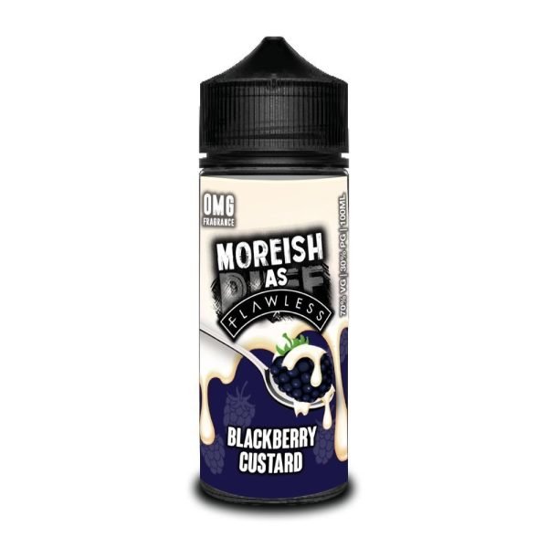 Custard by Moreish Puff Shortfills E-Liquid Vape Juice | Blackberry 100ml