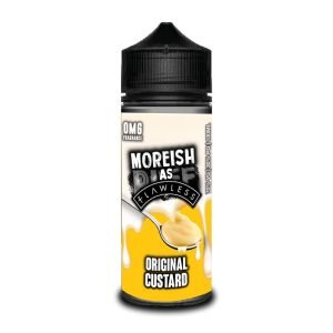 Custard by Moreish Puff Shortfills E-Liquid Vape Juice | Original 100ml